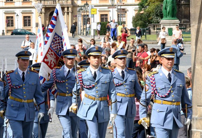 Prague Castle Guards celebrated their 92nd anniversary